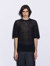 T-shirt in Lino e Seta
