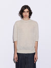 T-shirt in Lino e Seta