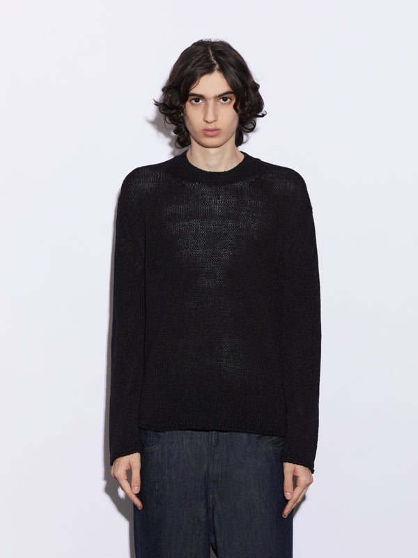 Girocollo in Lino e Seta