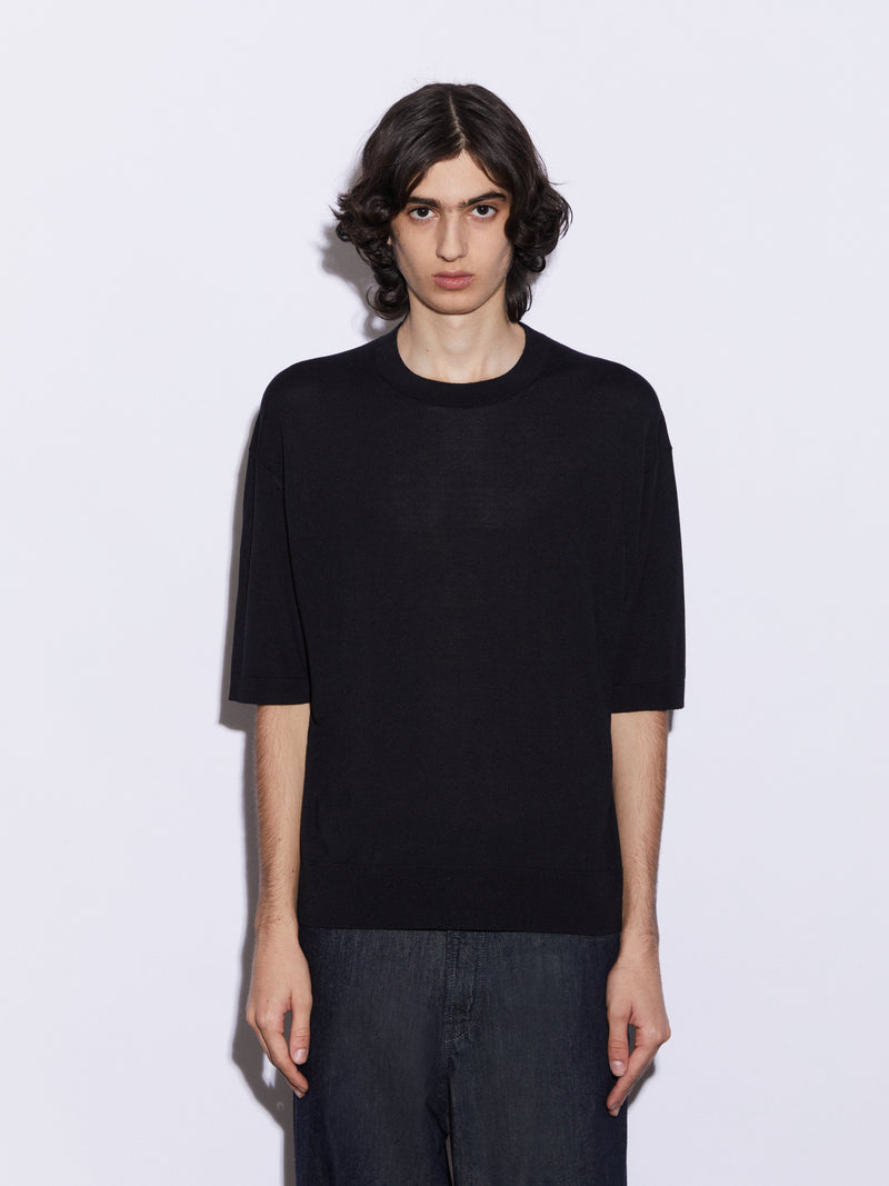 T-shirt in Micromodal e Seta