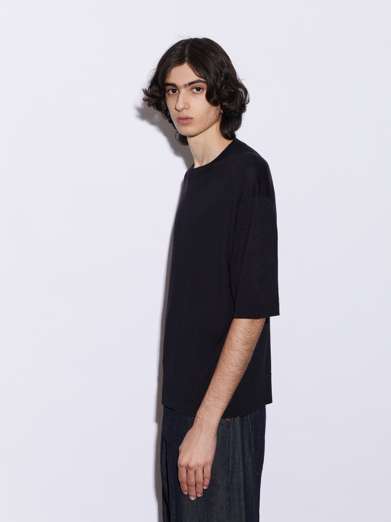 T-shirt in Micromodal e Seta