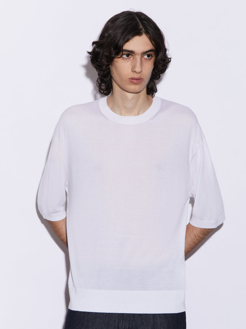 T-shirt in Micromodal e Seta