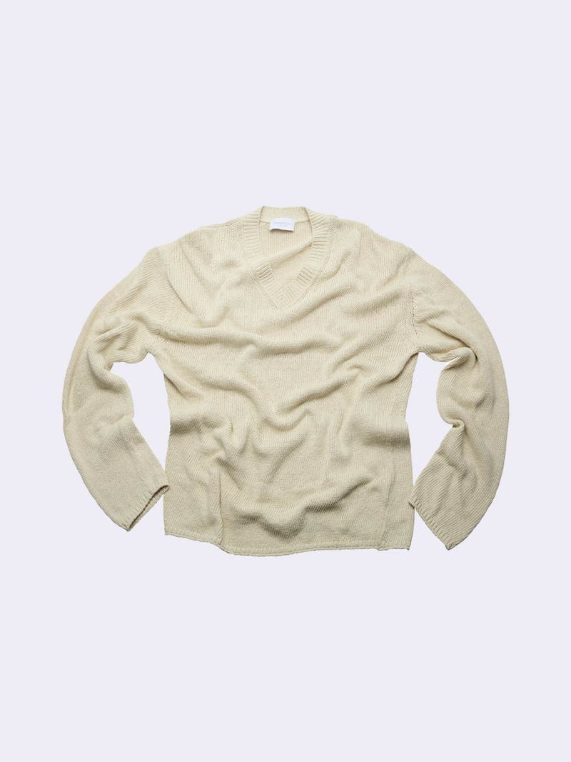 Maglia scollo a V over in Cotone