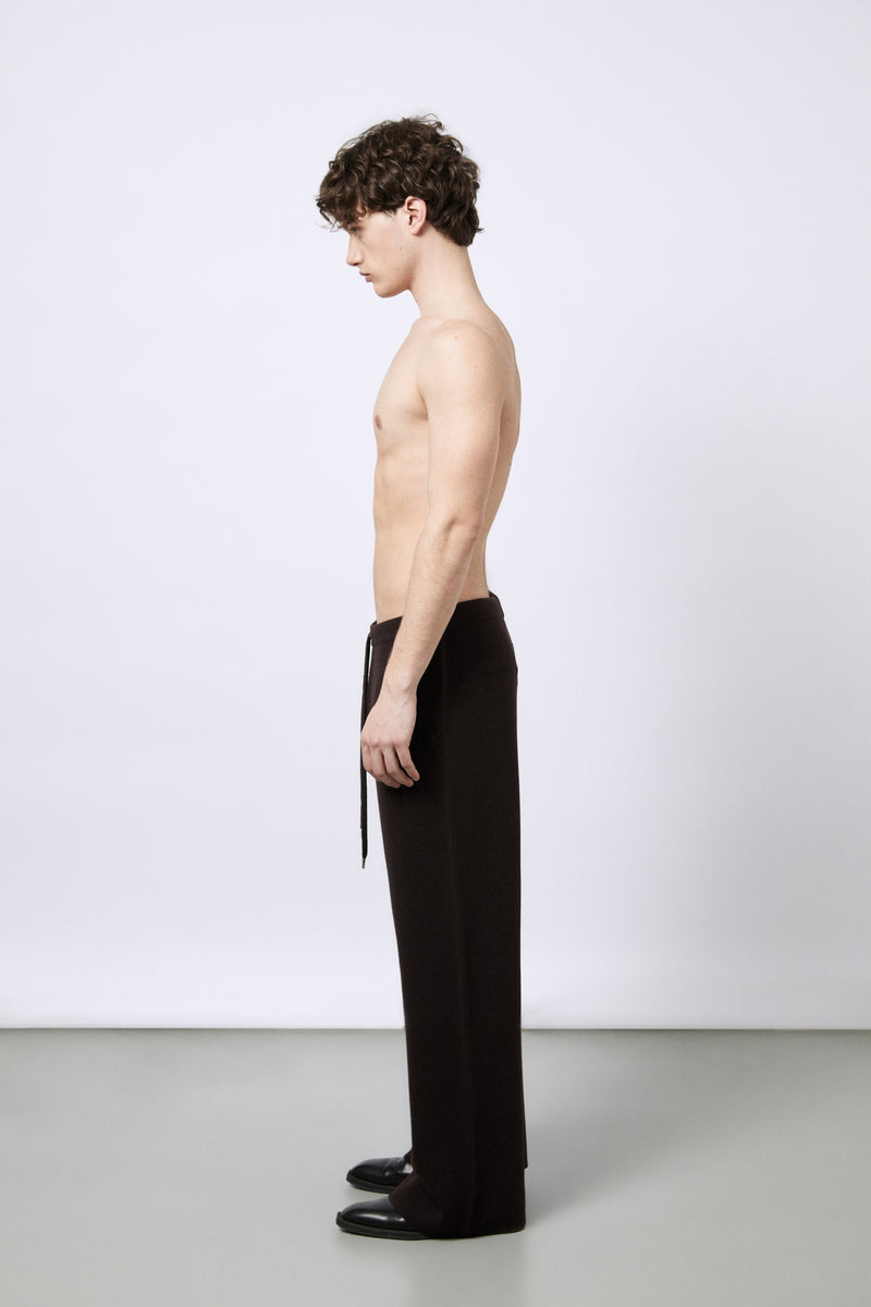 Pantalone in Lana Merino punto Milano