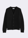 Basic-Cardigan aus Perlenstrick