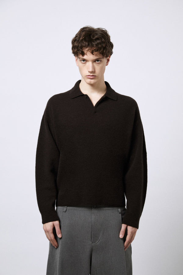 Polo nuvola in Cashmere e Lana