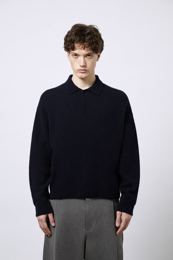 Polo nuvola in Cashmere e Lana