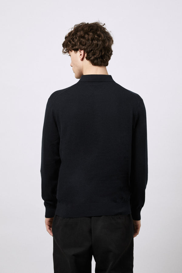 Polo in Cotone e Cashmere