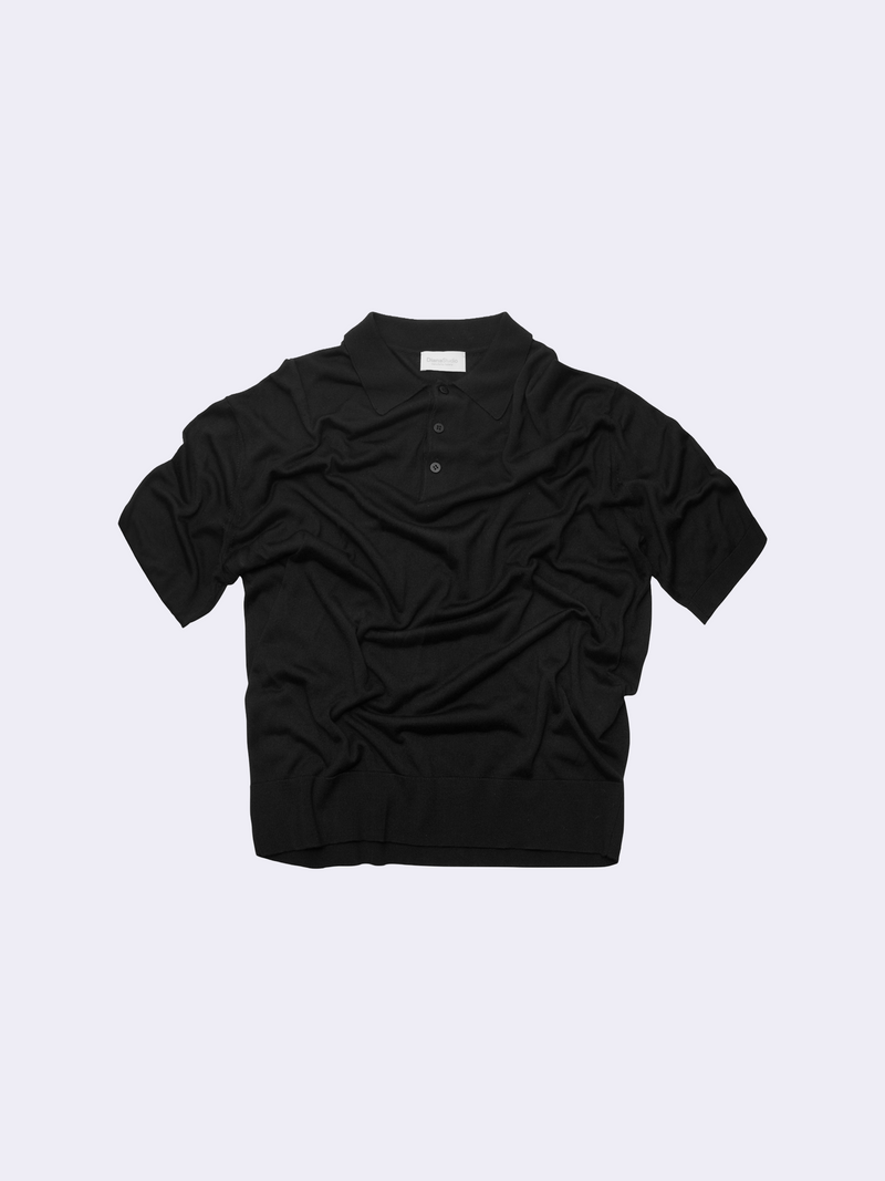 Polo in Micromodal e Seta