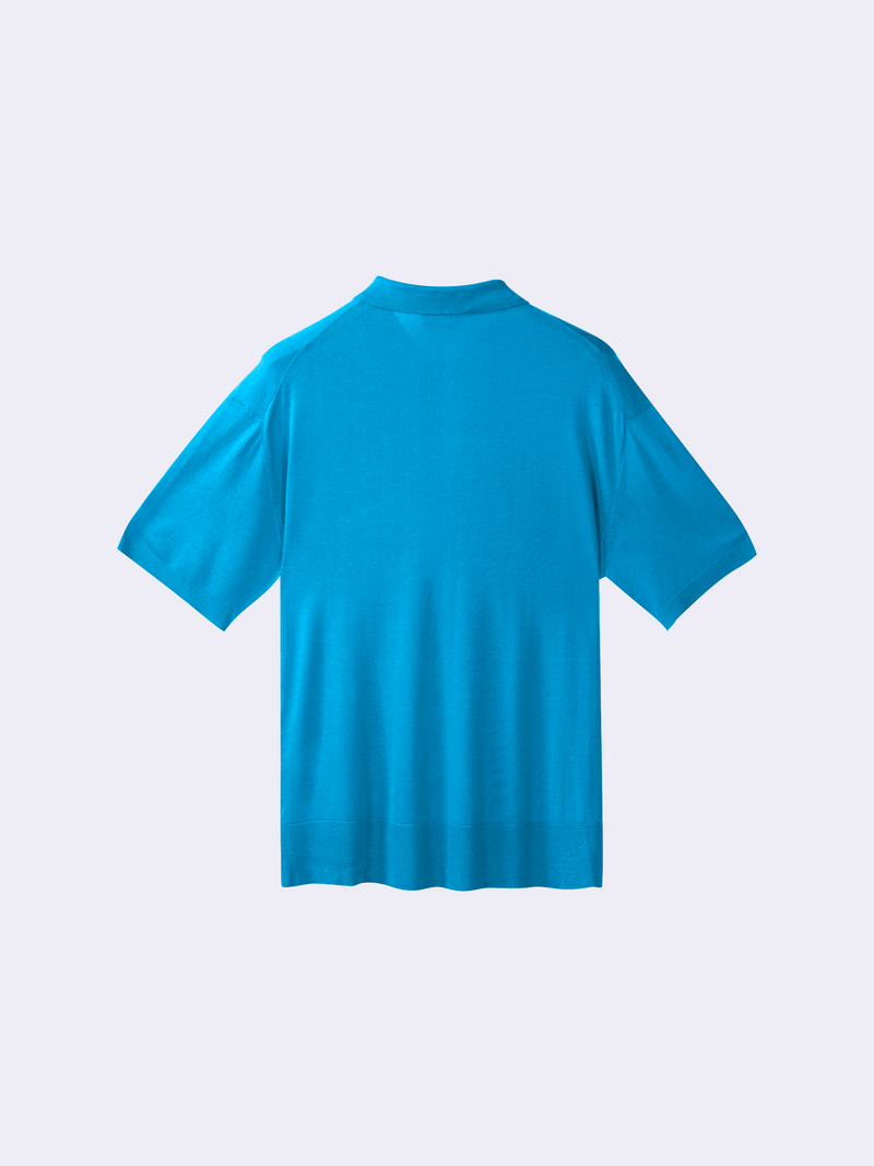 Polo in Micromodal e Seta