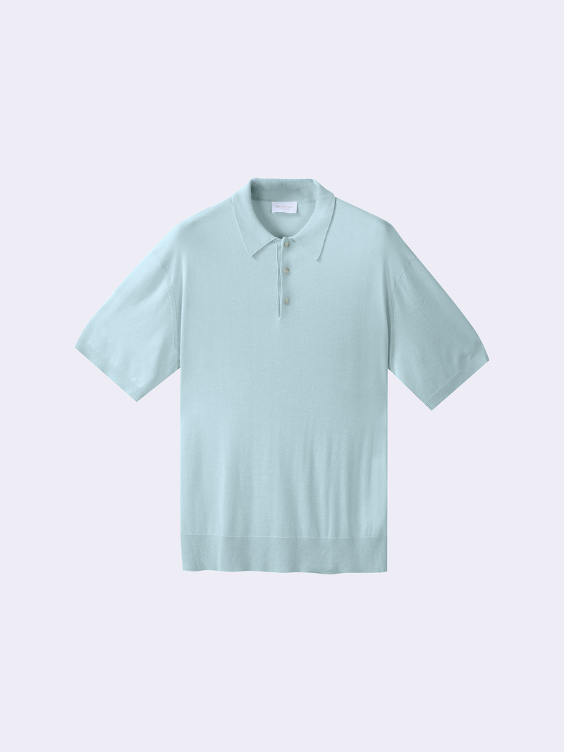 Polo in Micromodal e Seta