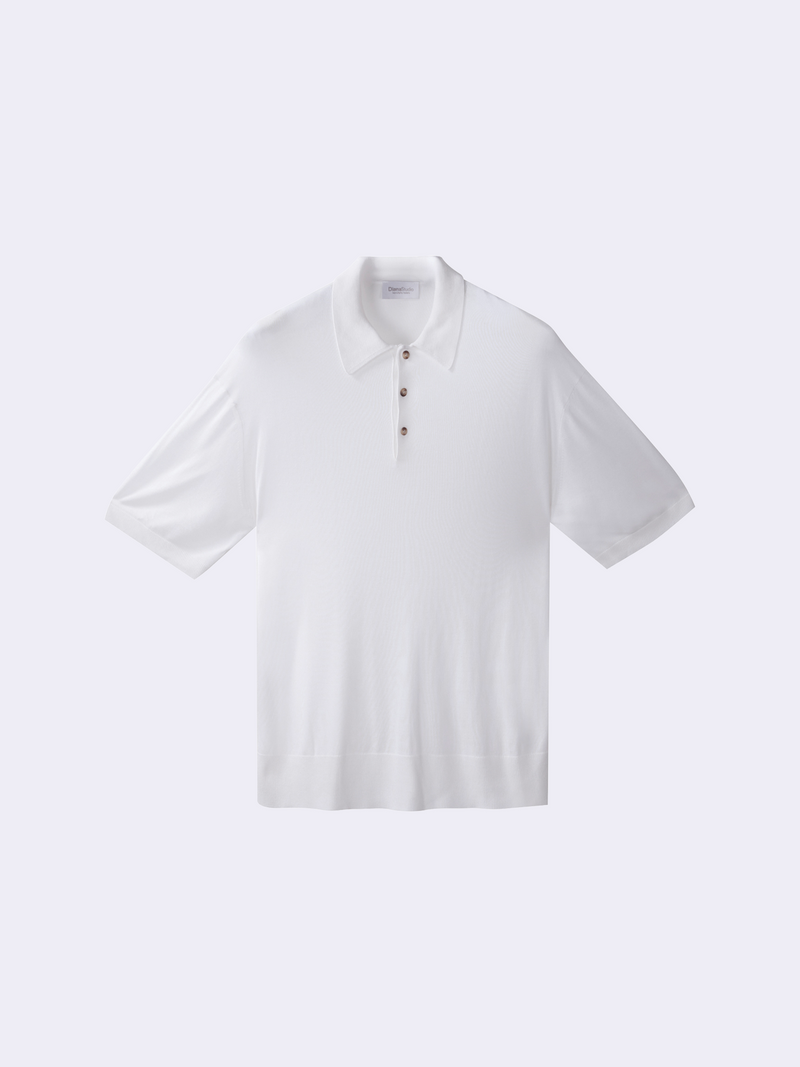 Polo in Micromodal e Seta