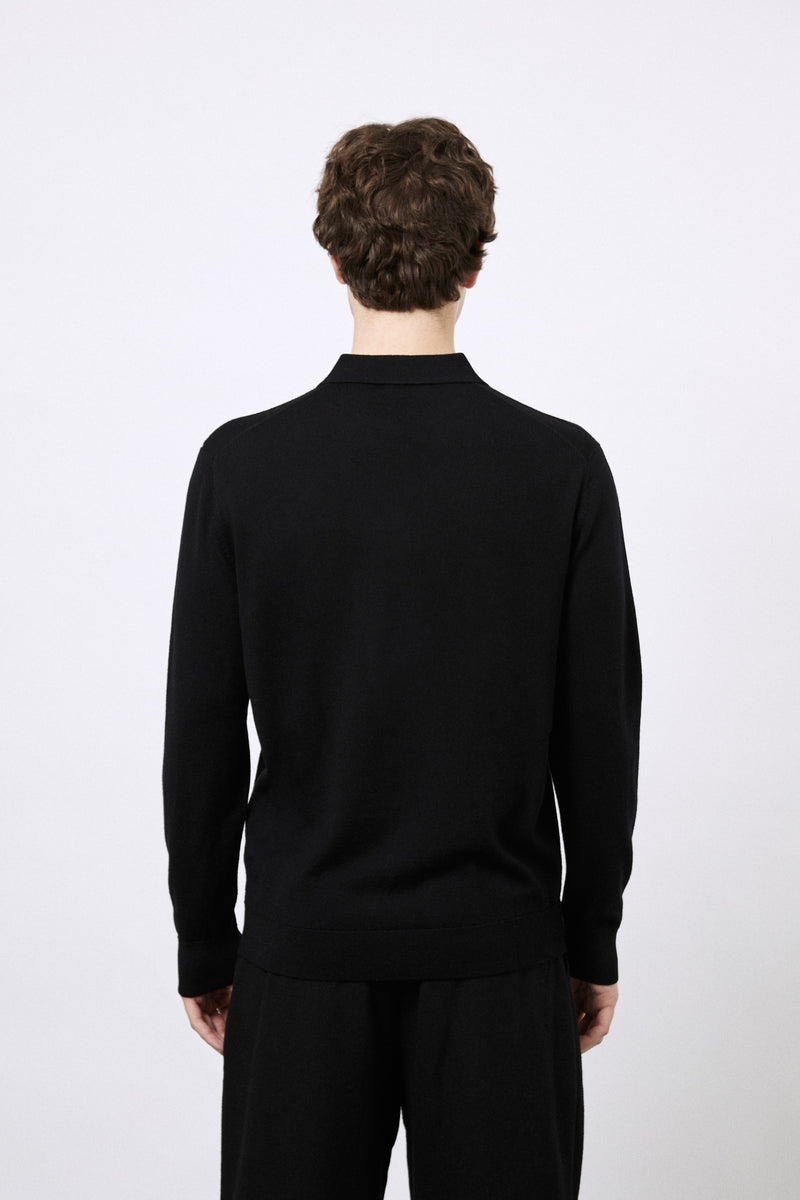 Polo in Lana Merino extrafine
