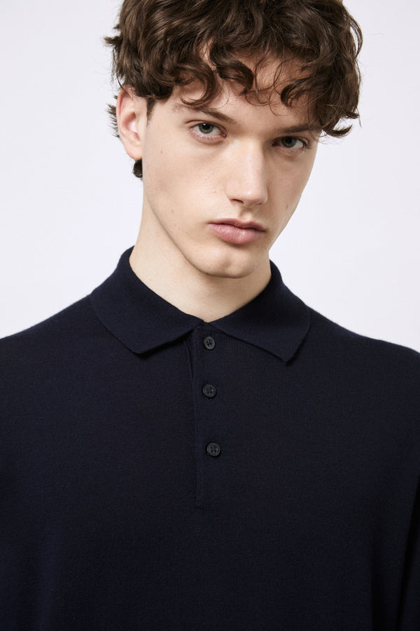 Polo in Cashmere e Lana Merino extrafine