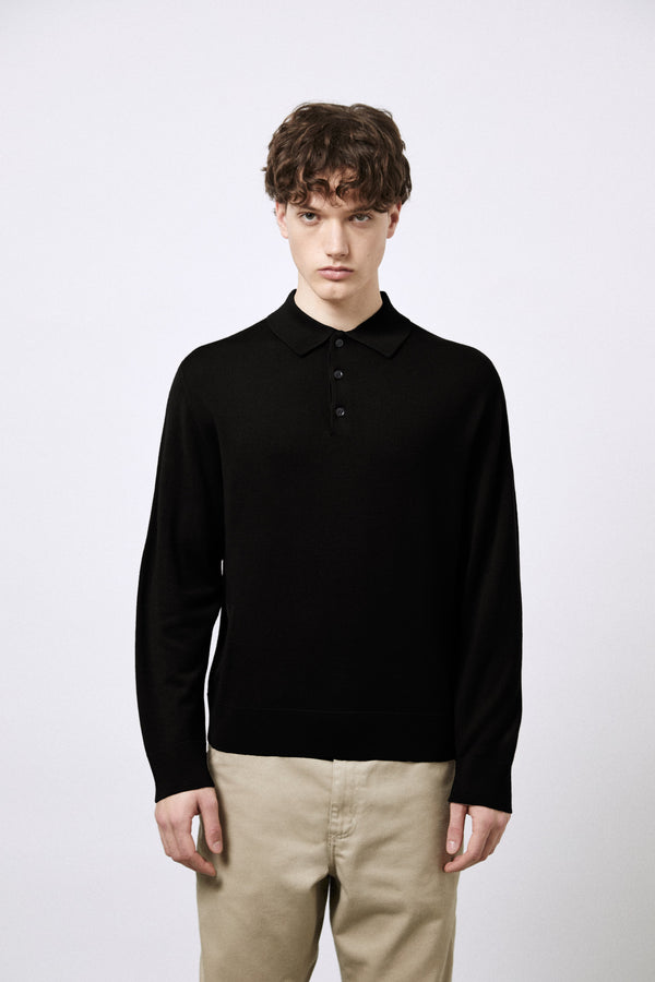 Polo in Cashmere e Lana Merino extrafine