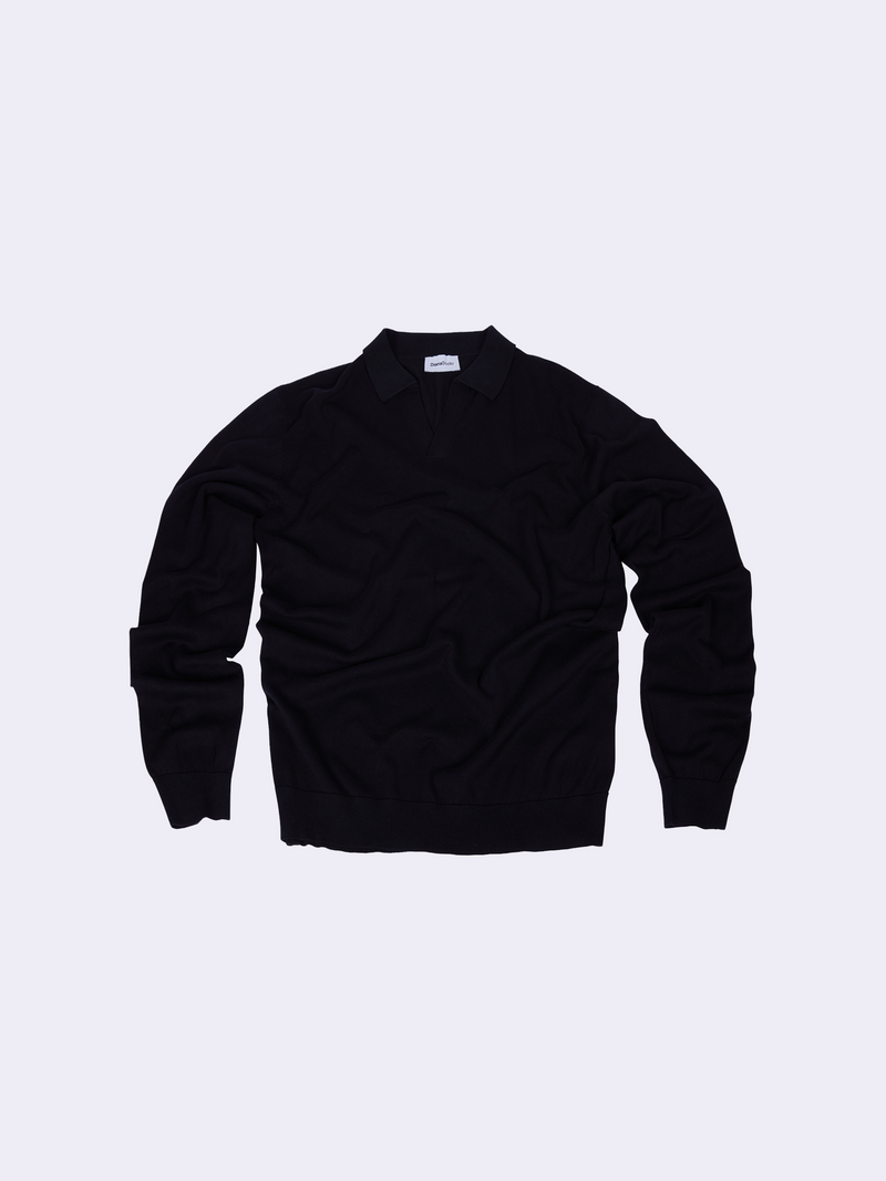 Polo senza bottoni in Cotone leggero