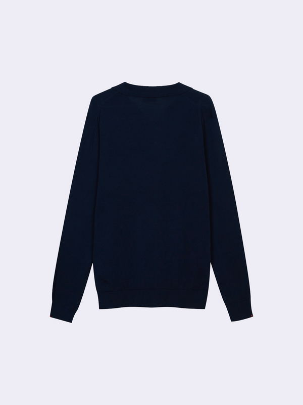 Polo senza bottoni in Cotone Leggero