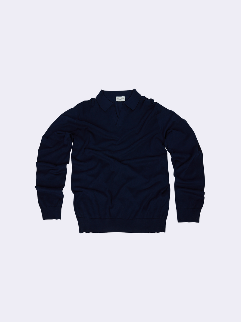 Polo senza bottoni in Cotone leggero