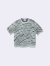 T-shirt in Lino aerografata a mano