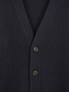 Pure Wool English Rib Cardigan