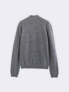Pure Wool Mock Neck Sweater with Casentino Finish
