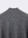Pure Wool Mock Neck Sweater with Casentino Finish