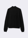 Pure Wool Mock Neck Sweater with Casentino Finish