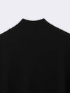 Pure Wool Mock Neck Sweater with Casentino Finish