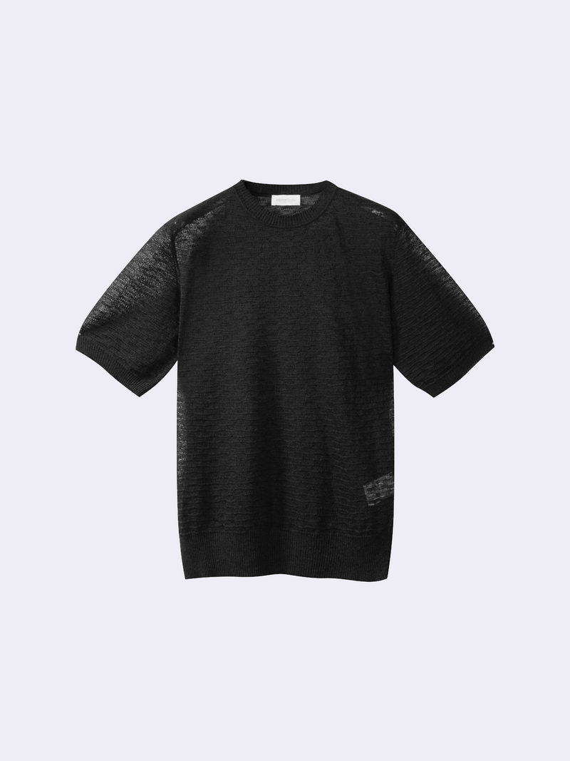 T-shirt in Lino e Seta