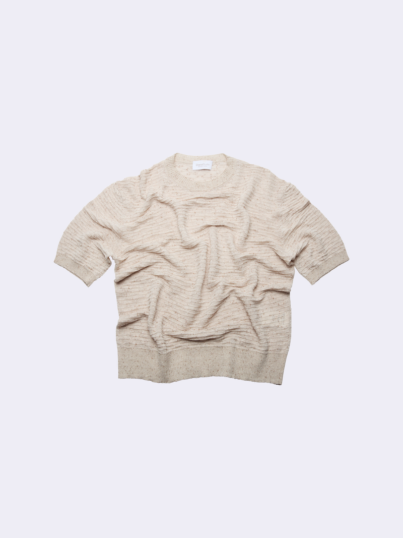 T-shirt in Lino e Seta