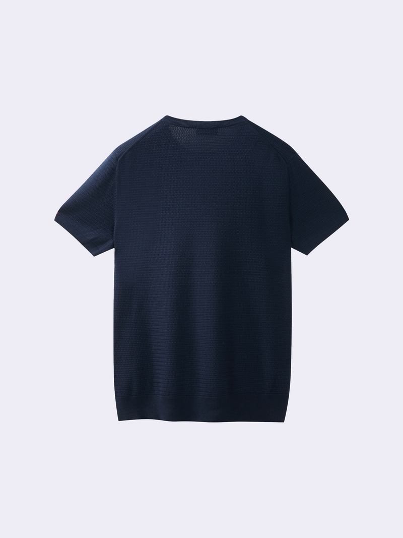 T-Shirt in Cotone leggero con struttura