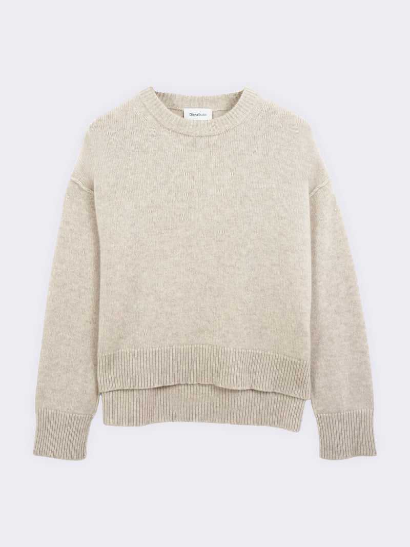 Girocollo in puro Cashmere