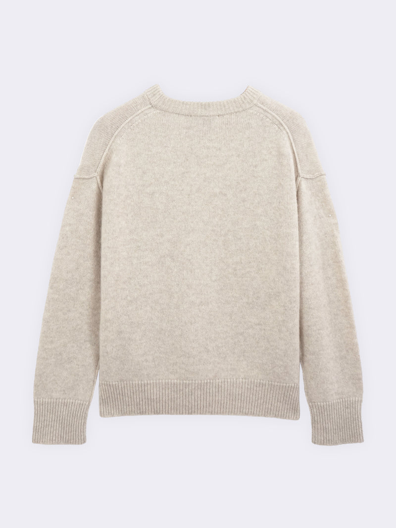 Girocollo in puro Cashmere