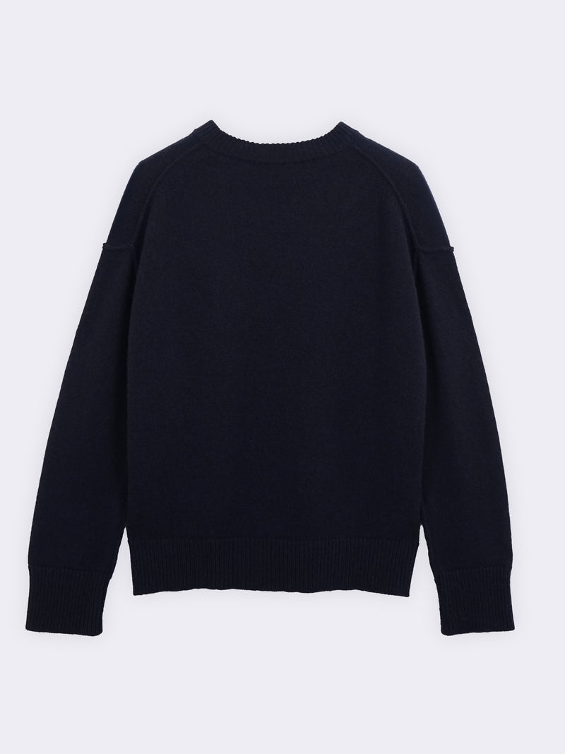 Girocollo in puro Cashmere