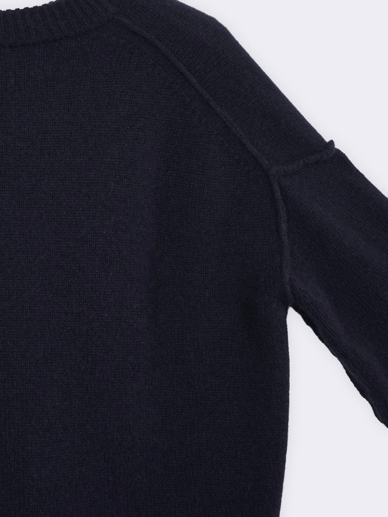 Girocollo in puro Cashmere
