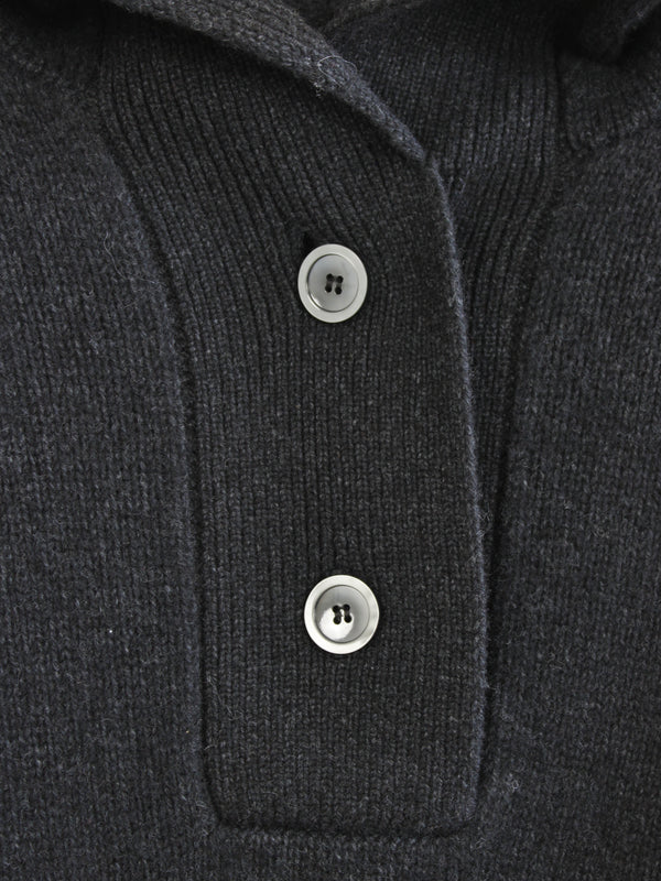 Cotton and Wool Oversized Sweatshirt