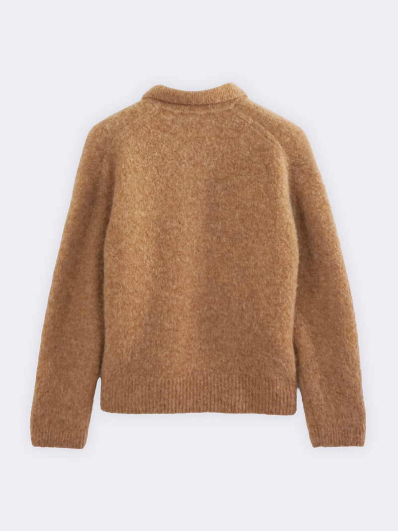 Boxy-Polo aus Babyalpaka