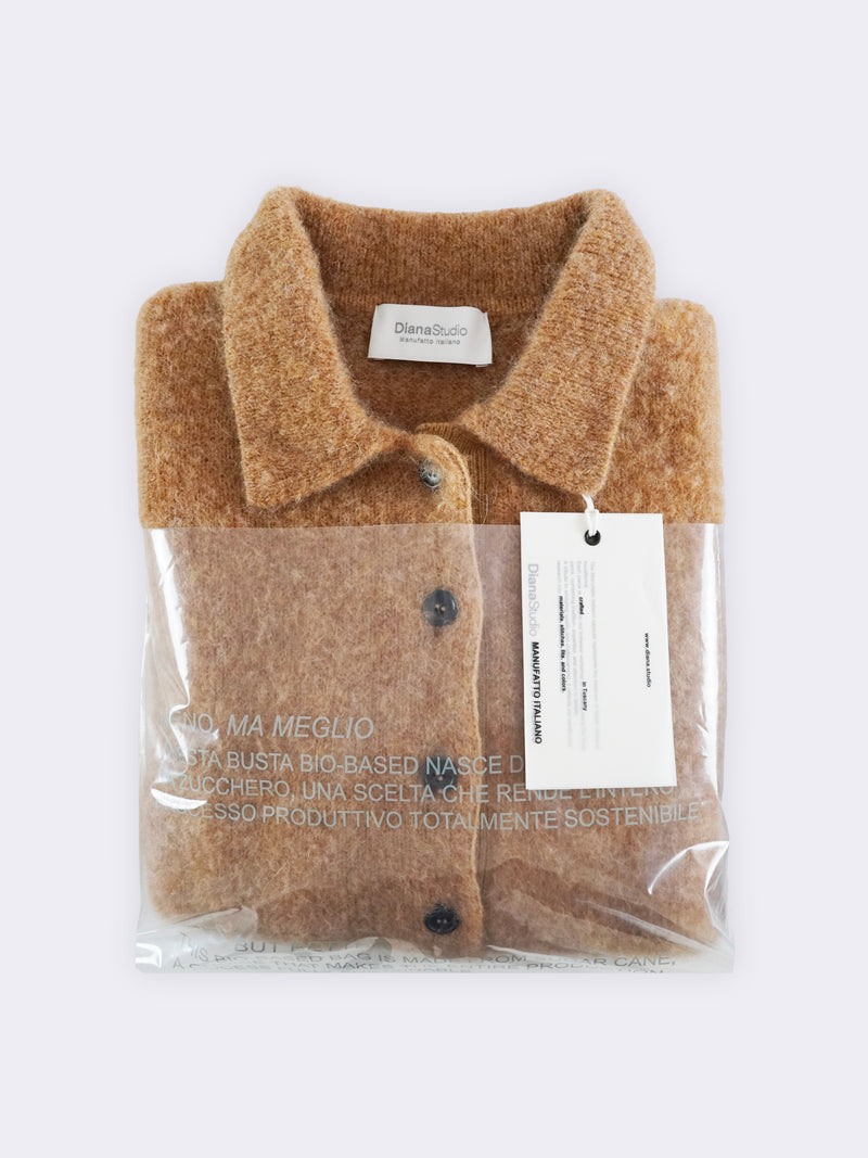 Boxy-Polo aus Babyalpaka