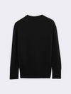 Rundhals-Pullover aus Kaschmir und extrafeiner Merinowolle
