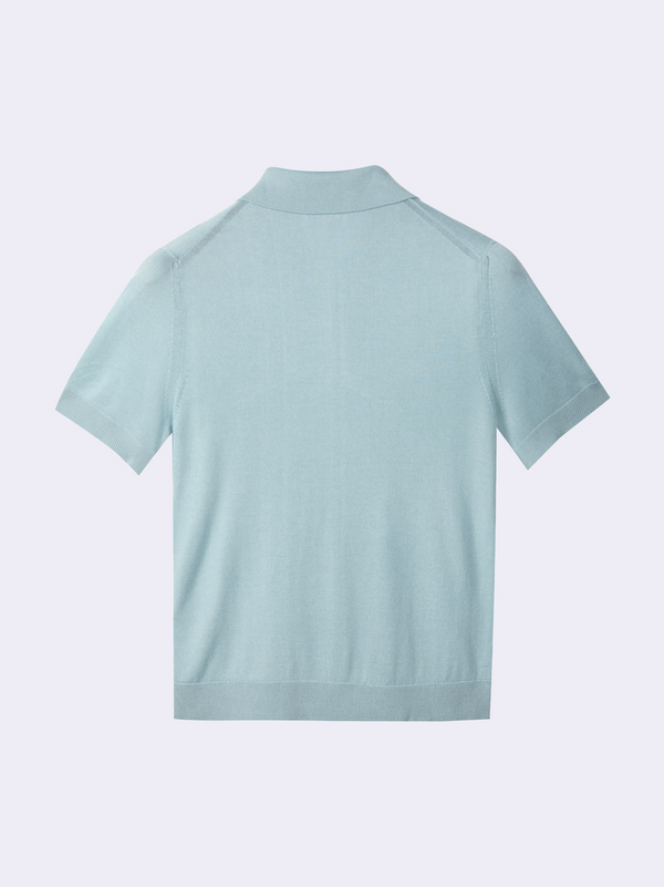 Polo in Micromodal e Seta