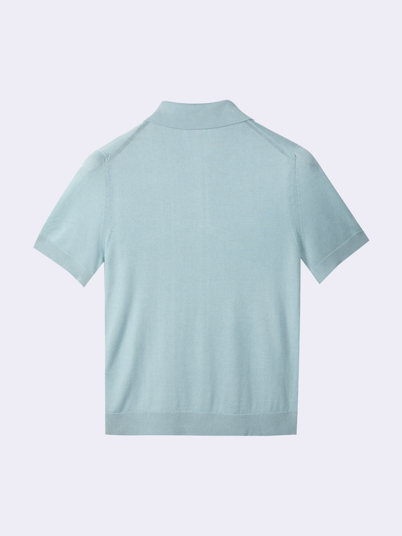 Polo in Micromodal e Seta