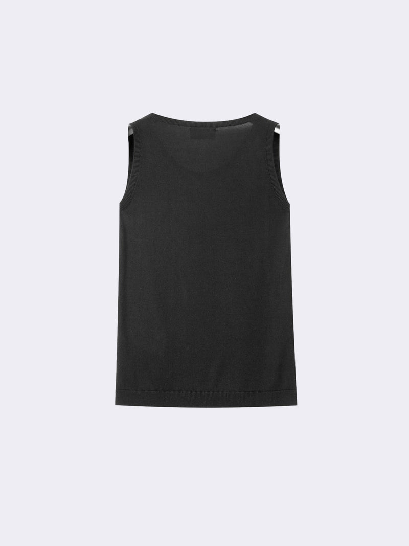 Tank top in Micromodal e Seta