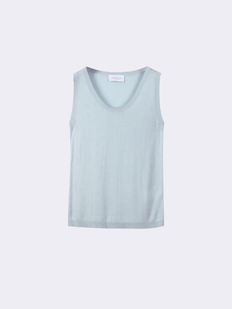 Tank top in Micromodal e Seta