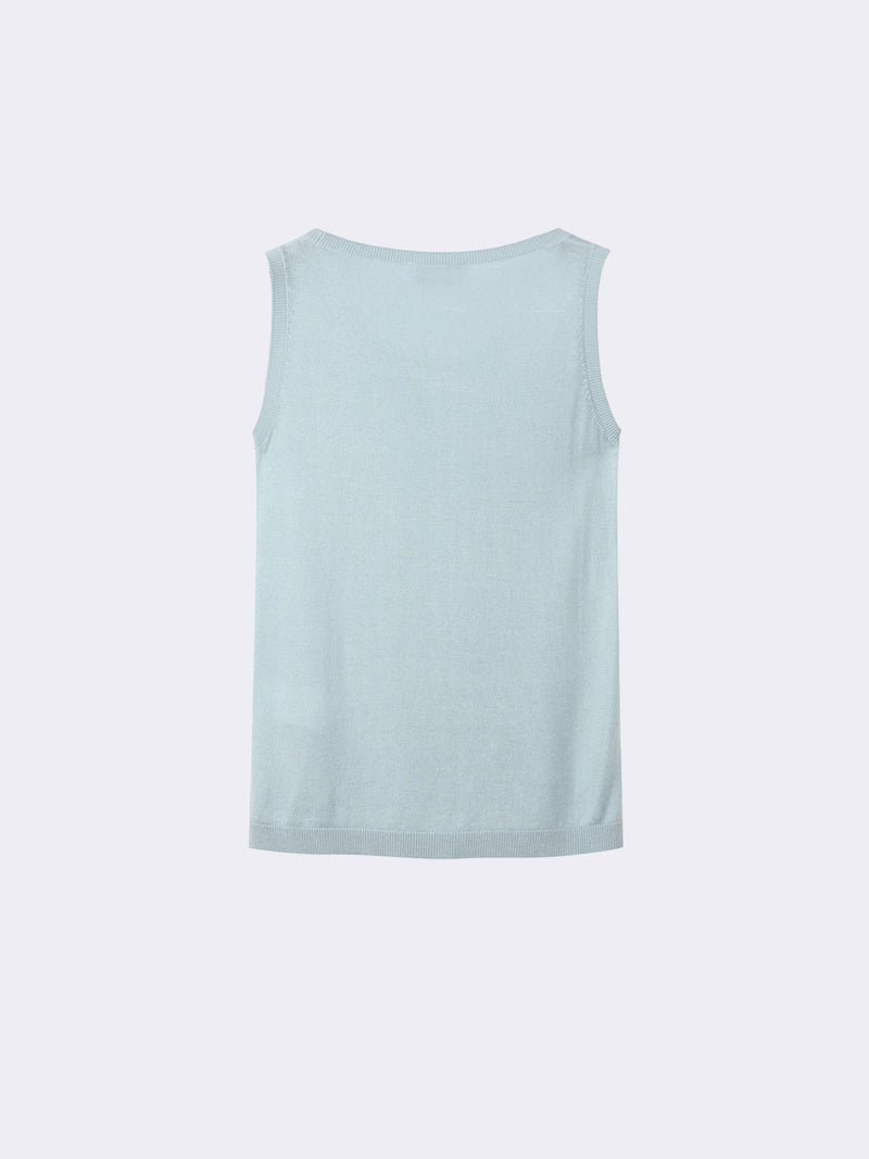 Tank top in Micromodal e Seta