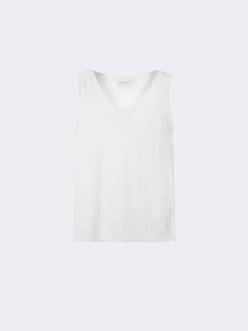 Tank top in Micromodal e Seta