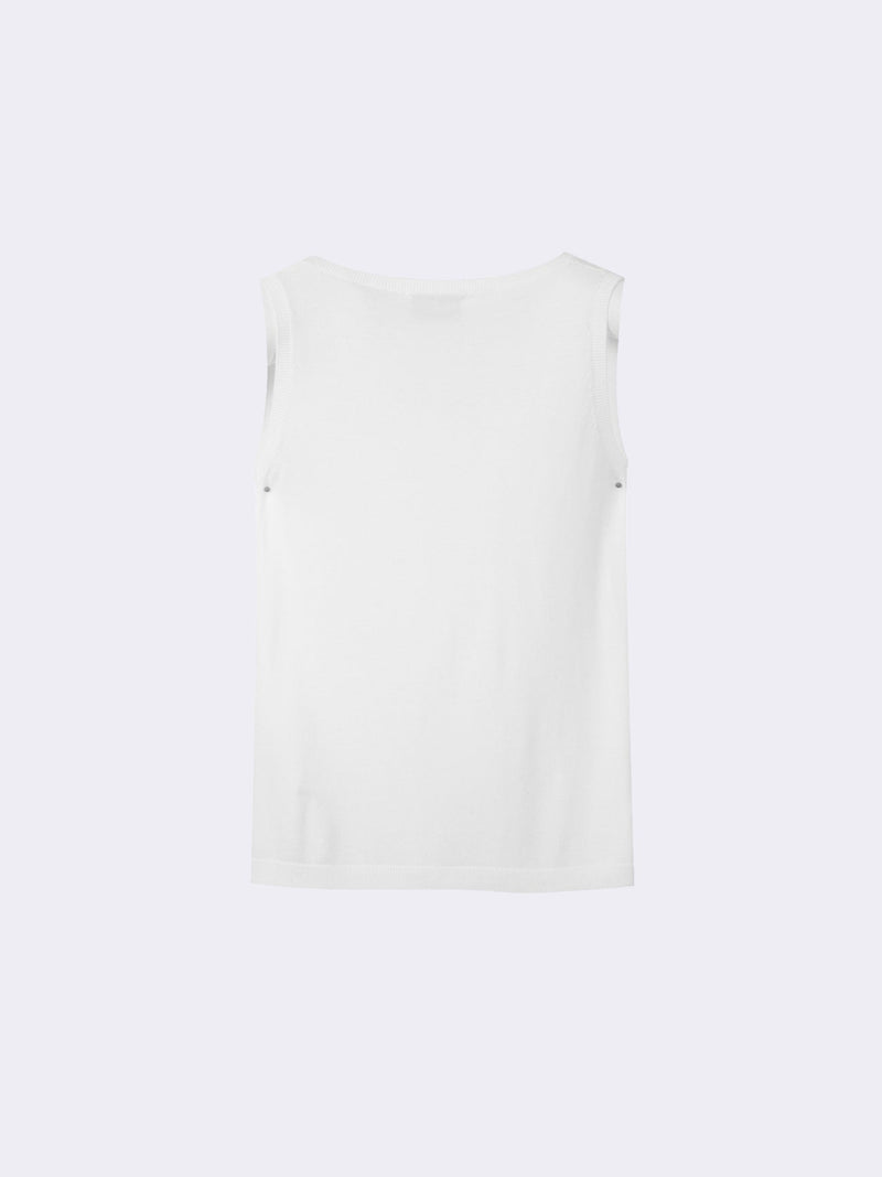 Tank top in Micromodal e Seta