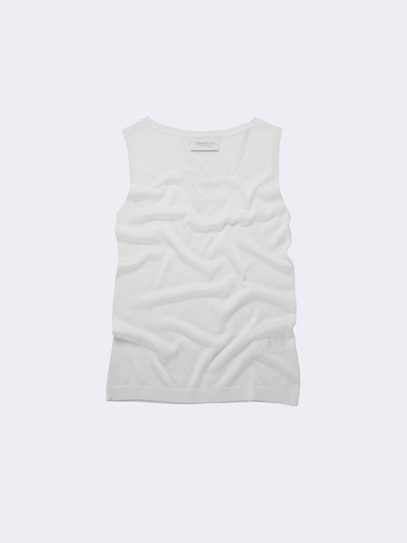 Tank top in Micromodal e Seta