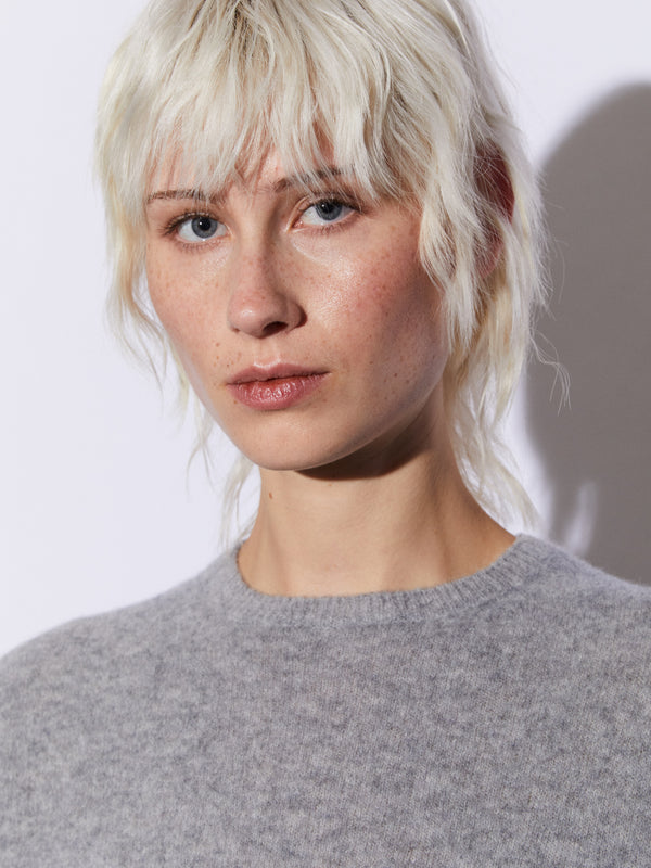 Girocollo ultra leggero in Cashmere e Lana