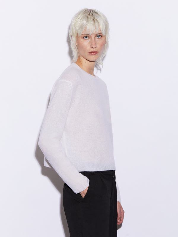 Girocollo ultra leggero in Cashmere e Lana