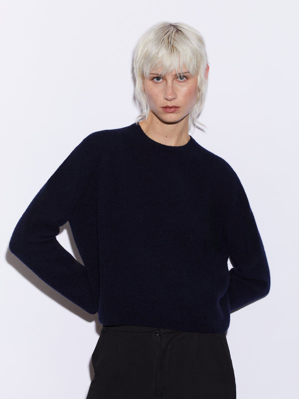 Girocollo ultra leggero in Cashmere e Lana